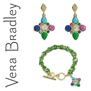 Vera Bradley Bracelet and Earring set